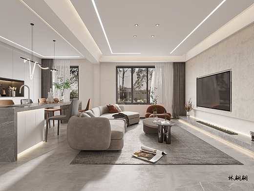 现代极简，藏不住的精致优雅