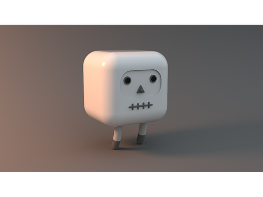 假装走路的充电头