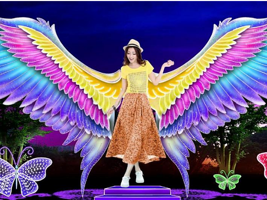 网红街区夜游灯光美陈打造者