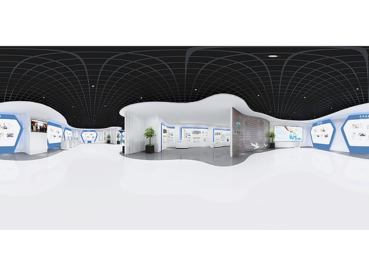 杭州银行展厅空间设计方案