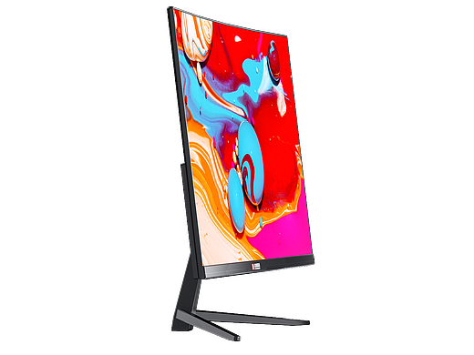 建模：无边框曲面显示器