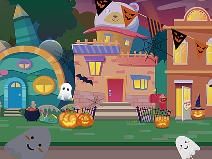 儿插-场景原画（个人主页-ZNjMxMjU0NzY=） - 绘本 - 站酷设计师KIWI喵520原创素材 - 站酷ZCOOL