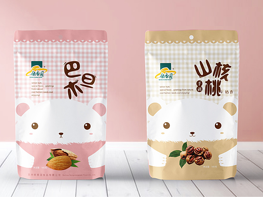 包装-侬香园坚果包装设计 零食包装