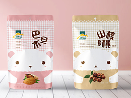 包装-侬香园坚果包装设计 零食包装