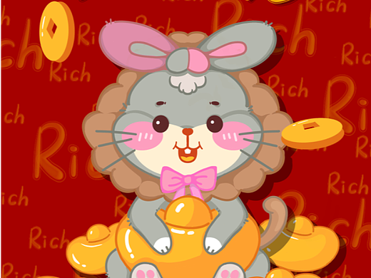 本命狮子兔（个人主页-ZNjM2Njk3Mjg=） - 创作习作 - 站酷设计师狮子兔插画原创素材 - 站酷ZCOOL