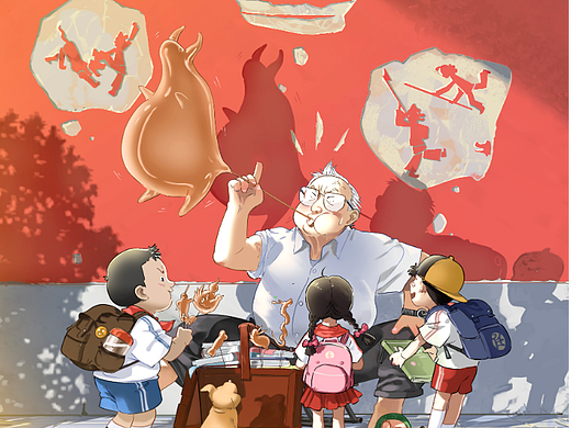 《没头脑不高兴》作者任溶溶散文集封面及其他