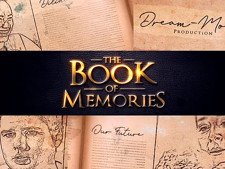 AE模板|高级动态艺术素描杂志风格创意片头展示电影