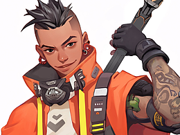 朋克風(fēng)格，角色設(shè)計，男性角色，國風(fēng)元素