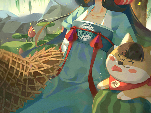 【原创插画】夏至