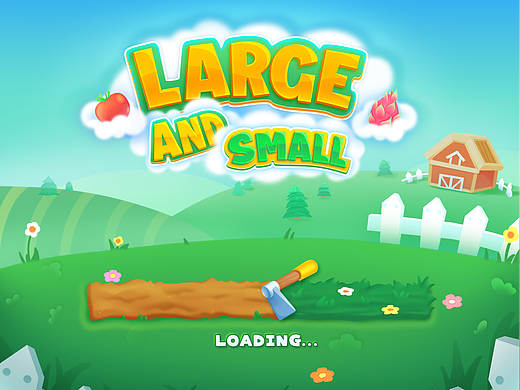 LARGE AND SMALL-小游戏ui