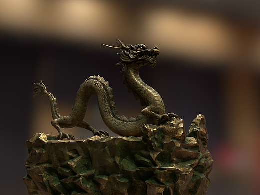铜龙雕塑