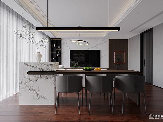 點右效果圖 —— 現(xiàn)代風格（個人主頁-ZNjQzNDMwMzY=） - 家裝設計 - 站酷設計師點右效果圖表現(xiàn)原創(chuàng)素材 - 站酷ZCOOL