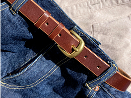 手工皮具-植鞣腰带