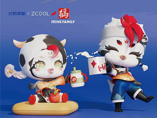 FEIHEFAMILY | 飞鹤家族IP形象升级