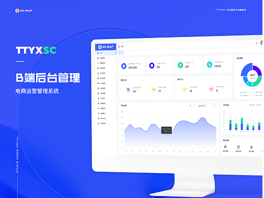 B端「TTYXSC」电商运营后台管理系统设计