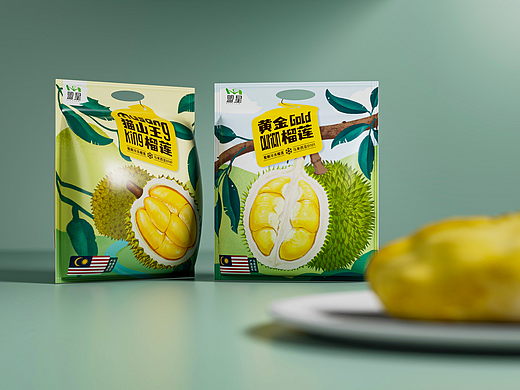 榴莲包装设计