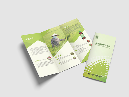 往期作品 / 农业 三折页
