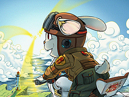 迎新春兔年海報