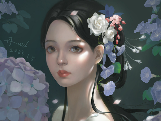 2023年第一张~花团锦簇