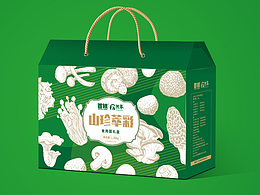 山珍干菌包裝禮盒