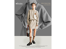 女装小红书海报