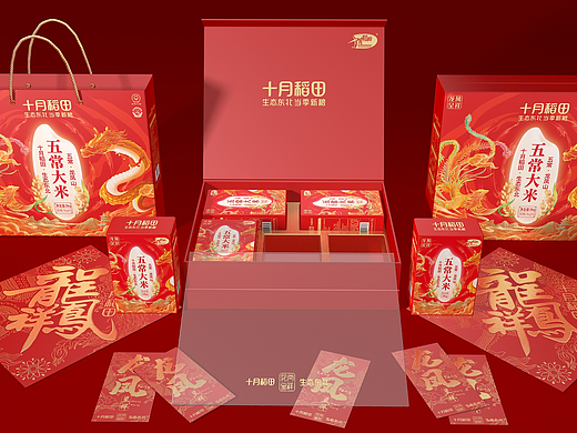 农产品/粮食-大米杂粮-大米团购（个人主页-ZNjI4Mjk5NzY=） - 包装 - 站酷设计师回见孙悟空原创素材 - 站酷ZCOOL