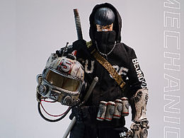 末日废土·战损机械·赛博朋克 1/6可动兵人