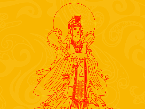 【道教文化】天妃妈祖圣像  高清手机壁纸