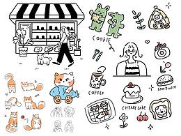 極簡(jiǎn)風(fēng)插畫(huà)