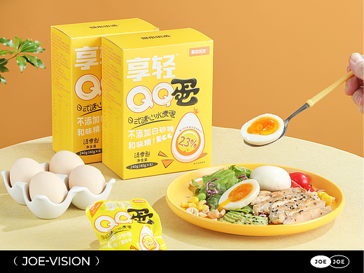 美食摄影『QQ蛋｜一颗溏心蛋』X JOE VISION