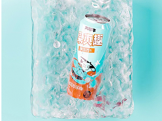 C4D建模渲染饮料汽水详情设计电商设计