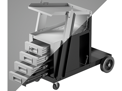 亞馬遜跨境電商主圖 電焊工具車 C4D建模 OC渲染（個人主頁-ZNjU0NjkzNzI=） - 產(chǎn)品 - 站酷設(shè)計師NB瘦皮猴原創(chuàng)素材 - 站酷ZCOOL