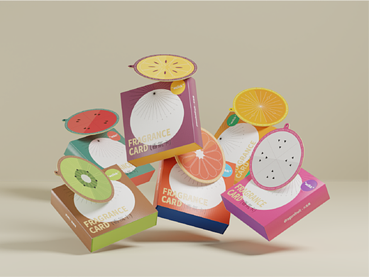 Fruit series fragrance card (水果系香氛卡)
