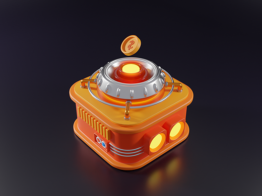3D金币生成灶