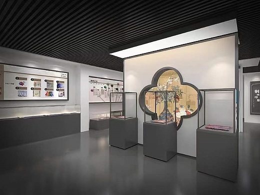 刺绣馆展厅|精致大气 