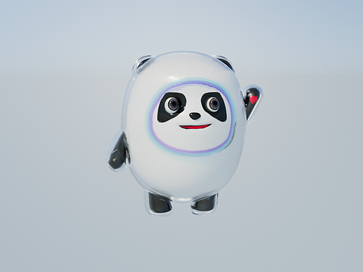 公仔 吉祥物 冰墩墩