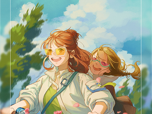 《瘋丫頭》系列三（個人主頁-ZNjg2MDMwNzI=） - 創(chuàng)作習作 - 站酷設(shè)計師175的壯漢原創(chuàng)素材 - 站酷ZCOOL