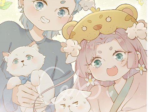 日常摸-虎年壁纸