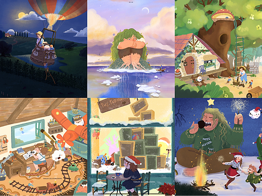 卡米的玩具大冒險(xiǎn)| 原創(chuàng)繪本（個(gè)人主頁-ZNjMzOTE3OTI=） - 創(chuàng)作習(xí)作 - 站酷設(shè)計(jì)師許未未原創(chuàng)素材 - 站酷ZCOOL