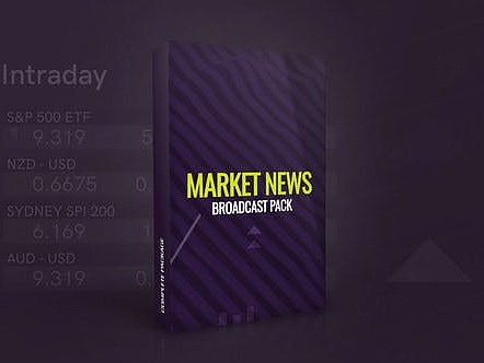 AE模板|时尚粗体大标题视频排版动态动画市场新闻