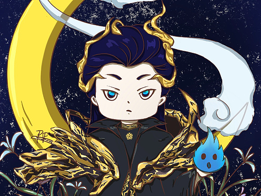 原创《苍兰诀》东方青苍Q版 古风壁纸头像