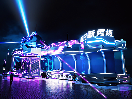 2022抖音汽车节直播间设计（个人主页-ZNjM5NjEzNDA=） - 场景 - 站酷设计师EasonPan原创素材 - 站酷ZCOOL