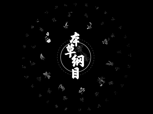 《新本草纲目》交互性信息可视化设计图表