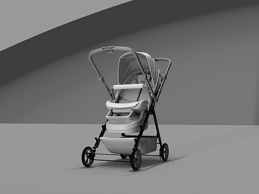 【c4d-兒童車(chē)】（個(gè)人主頁(yè)-ZNjA2MDAwODQ=） - 產(chǎn)品 - 站酷設(shè)計(jì)師雙生木原創(chuàng)素材 - 站酷ZCOOL