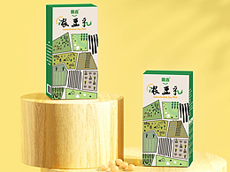 浓豆乳包装设计