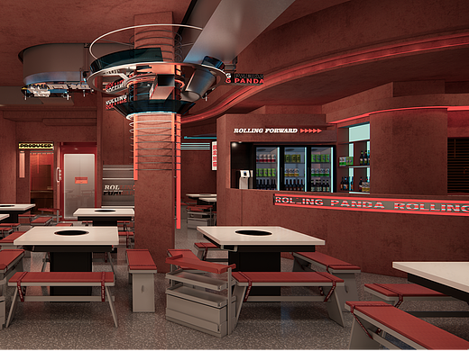 羽品牌|平行宇宙+火锅=翻滚熊猫·重庆老火锅