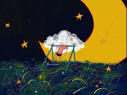 每日一画/胆怯而勇敢的✨/7月
