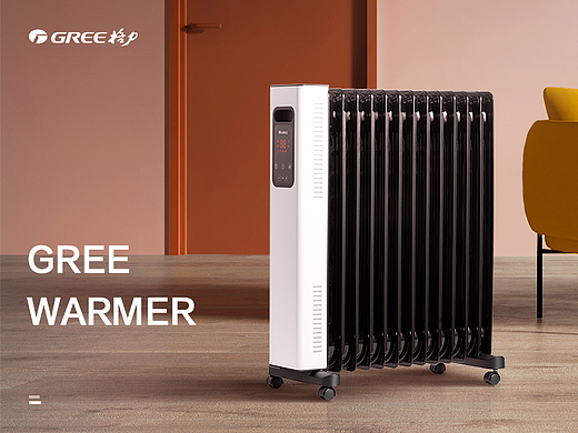 格力小家电详情页-取暖器