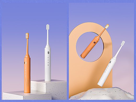 电动牙刷丨扫地机器人详情页全案设计x2