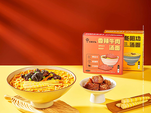 美食摄影 | 面&罐头 